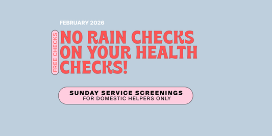 February 2026 Sunday Service Screenings - No Rain Checks On Your Health Checks!