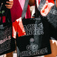 Balls Balls Balls x Get Checked Medium Black Tote Bag