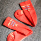 PYB25 Pink Mid Crew Socks