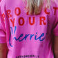 Protect Your Cherries 2025 Pink Tee - She Runs Collective x Phenomenally Pink