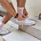 BRCA Pink Mid Crew Socks