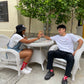 HOXB Red Mid Crew Socks